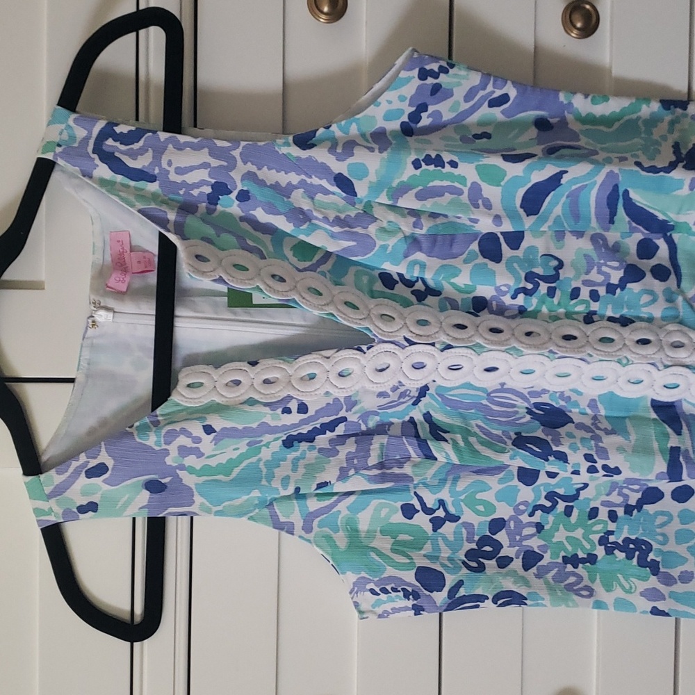 Lilly Pulitzer Ryder Shift Lilly's Lilac size 8 - Picture 3 of 4
